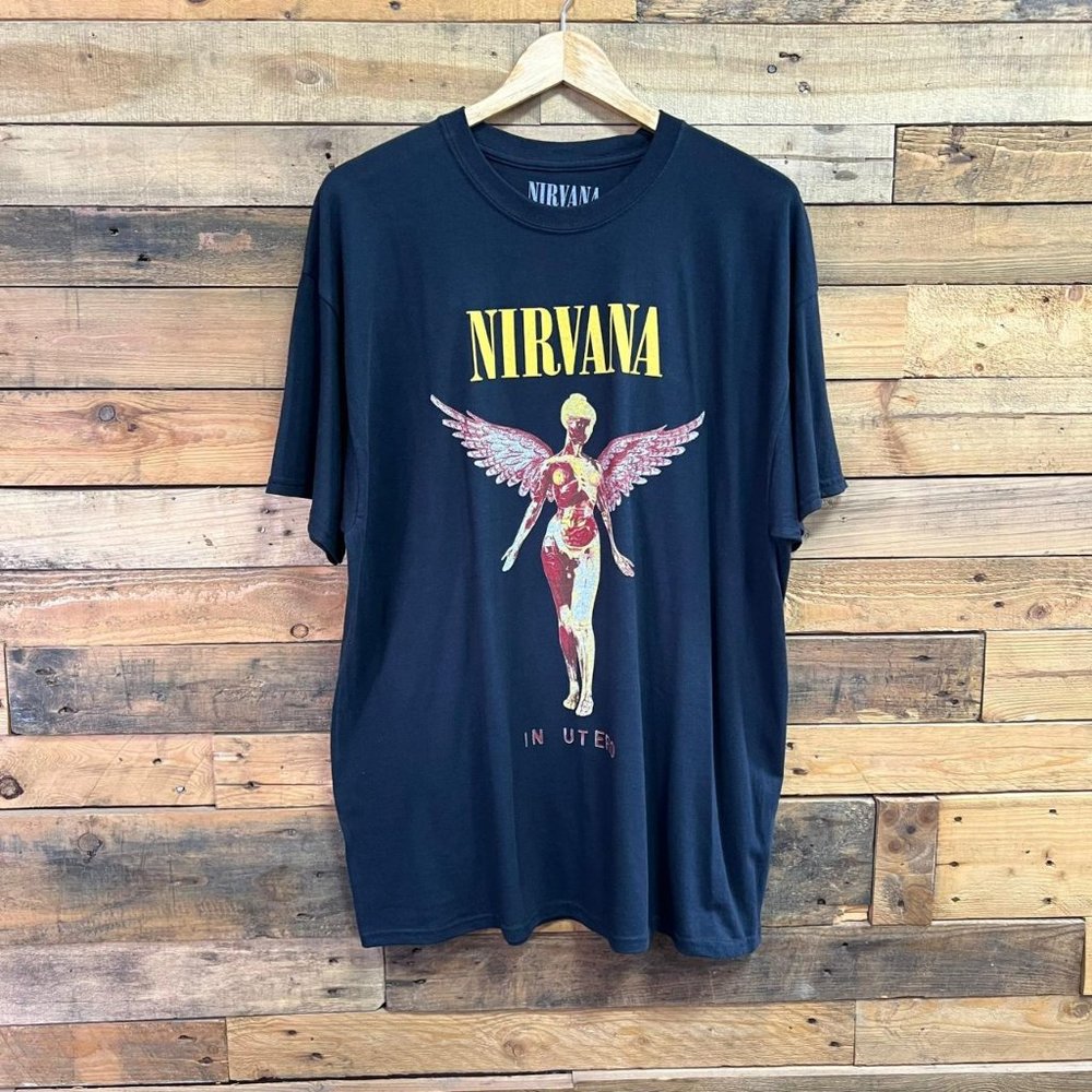 Nirvana In Utero t Shirt Nirvana